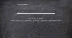 Desktop Screenshot of fitness.webwoman.it